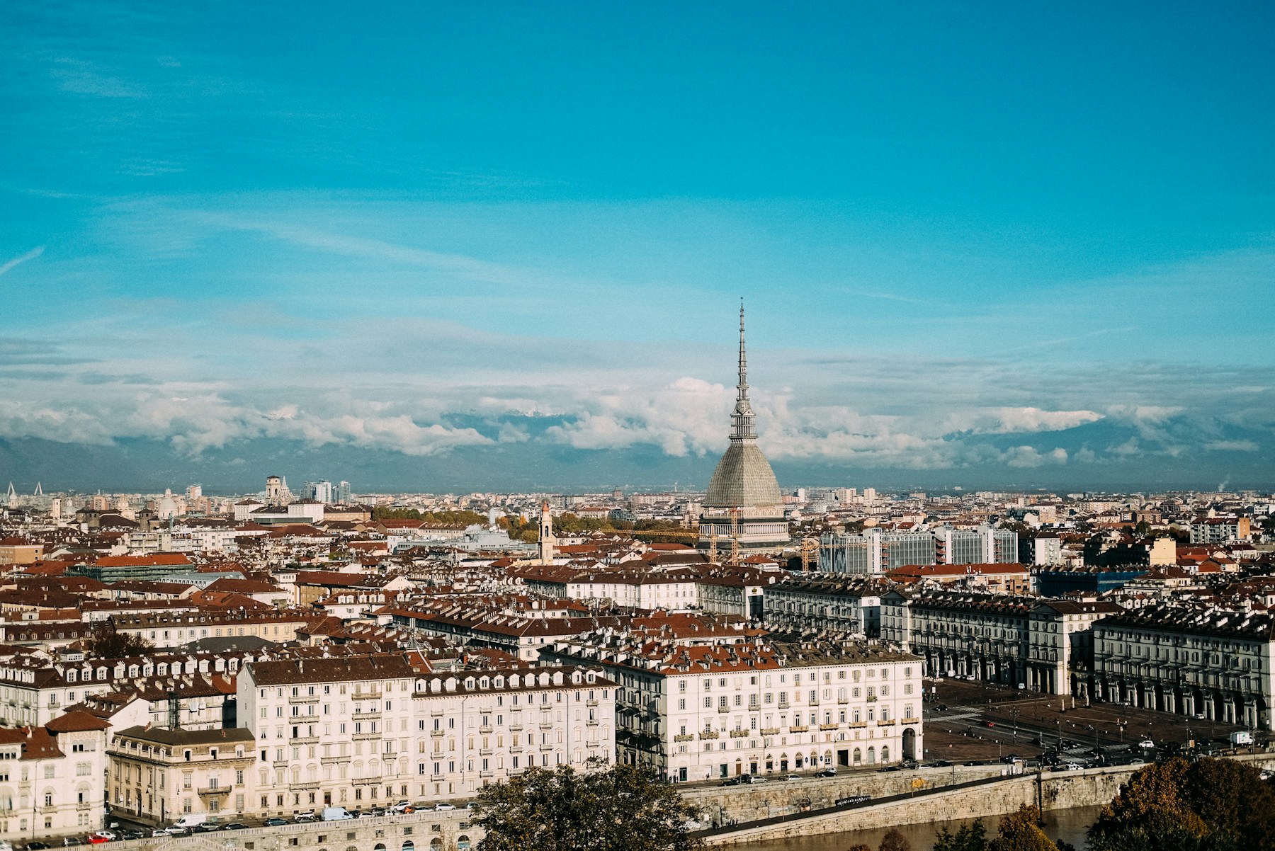 Turin's baroque Piazza San Carlo and Royal Palace on an Italian cultural school trip